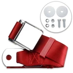 Retrobelt Dark Red Aviation Lap 60" With Hardware. Fixed Price $42.99.