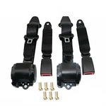 2 Set Safety 3 Point Retractable Car Seat Lap Belt Adjustable Kit Universal. Fixed Price $30.91.