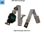 F3TZ-78611B08-D 93 To 97 Ford Ranger Right Front & Buckle. Fixed Price $159.00.
