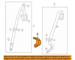Gm Oem 13-19 Encore,trax Restraint Systems Rear Seat Belts-buckle 19332427. Fixed Price $78.29.