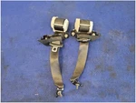 2015-2017 Ford Mustang Gt S550 Pair Rear Seat Belts Retractor Black 2848. Fixed Price $49.99.