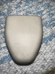 Toyota Front Seat Belt Retractor Lower Bolt Cover Trim 73233-AA010 Used Dirty. Fixed Price $18.00.