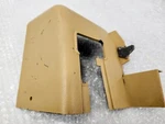 74-77 C3 Corvette Right Seat Belt Retractor Cover Shoulder Harness Trim Flaws Oe. Fixed Price $12.00.