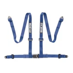 Sparco For 2 Inch Blue 4-POINT Bolt-in Racing Harness Belt Part 04604BV1AZ. Fixed Price $139.30.