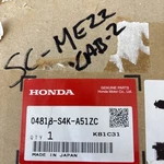 Honda 04818-S4K-A51ZC Outer Set, Left Front Seat Belt (mild Beige) Accord. Fixed Price $360.00.