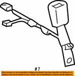 73230-60540-A0 Toyota Belt Assy, Front Seat Inner, Rh 7323060540A0, New Genuine. Fixed Price $104.04.