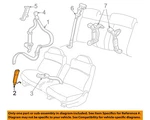 Gm Oem 97-05 Century Restraint Systems Front Seat Belts-buckle End 88895103. Fixed Price $117.59.