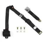 Point Retractable Airplane Buckle Black Seat (1 Belt) Autoloc SB3PARBK. Fixed Price $113.95.
