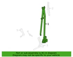 Kia 88820 C6500WK Right Front Lap & Shoulder Seat Belt 16-20 Sorento New Genuine. Fixed Price $229.97.