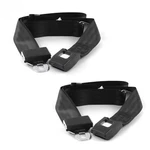 Chevy Chevelle 1968 - 1972 Standard 2PT Black Lap Bucket Seat Kit Belts. Fixed Price $64.12.