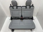 Fits 20-24 Ford Explorer Xlt 3RD Row Back Upper & Lower Seat Gray Vinyl Trim=sy. Fixed Price $471.75.