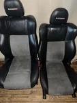 06-08 Dodge Charger SRT-8 Heated Leather/suede Seat Set Front/rear Oem. Fixed Price $750.00.