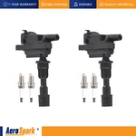 Ignition Coil & Platinum Spark Plugs For 02-03 Mazda PROTEGE5 2.0L I4. Fixed Price $54.99.
