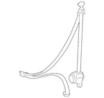 Genuine Toyota Lap & Shoulder Belt 73370-0C050-B1. Fixed Price $166.04.