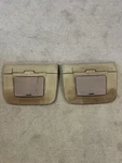 Bmw E24 635CSI Rear Speaker Pods Covers Tan Warping Good Condition Oem. Fixed Price $240.00.