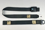 Vtg 1968 Front Lap Seat Belt Irving Model 230 Standard Black No Retractor. Fixed Price $79.95.