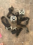 2005 Ford Mustang Coupe Front And Rear Seat Belt Black Set Of Four. Fixed Price $199.99.