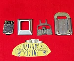 1968-1972 Chevelle Gto Gs 442 Used Gm Small Deluxe Seat Belt Buckle Satin Cover. Fixed Price $24.95.