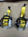 2021-2024 Chevy Corvette C8 Frt Rh And Lh Seat Belt & Retractor Yellow Oem. Fixed Price $250.00.