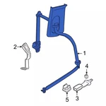 Genuine Ford Lap & Shoulder Belt 7L2Z-78611B69-AD. Fixed Price $85.97.