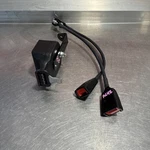 New Immi Seat Belt Assembly 48" Long And 3" Wide With Twin Spring Buckle. Fixed Price $85.00.