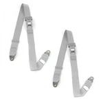 Desoto 1946 - 1961 Standard 2PT Gray/grey Lap Bucket Seat Kit Belts. Fixed Price $69.50.