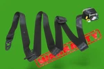 2003-06 Porsche Cayenne Front Passenger Seat Belt Retractor Black 7L0857706D Oem. Fixed Price $62.88.