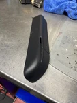 1990-1993 Mustang Convertible Rear Quarter Seat Belt Trim Guide Lh. Fixed Price $25.00.