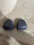 1992-1993 Crystal Blue Ford F150 F250 F350 Bronco Shoulder Seatbelt Bolt Cover. Fixed Price $20.00.
