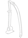Genuine Gm Cashmere Front Center Seat Blt With Retractor 19259937. Fixed Price $13.73.