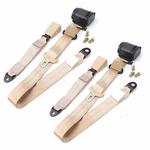 For All Honda 2 Pack Rear Seat Belt Beige Adjustable. Fixed Price $116.99.