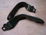 Mopar 1969 Rear Outer Seat Belts PN-2999622 With Green Plastic Covers. Fixed Price $50.00.