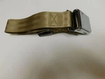 International Harvester Scout 800 Period Correct Latch Lap Seat Belt Kit Tan. Fixed Price $39.95.