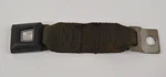 1970S Ford Seat Belt Dated 1975 Latch Buckle 9-1/4" Long Black. Fixed Price $26.99.