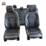 15-21 Mercedes W205 C450 Amg Front Rear Seats Assembly Leather Black & Red Oem. Fixed Price $1282.50.