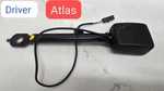 2018-2021 Volkswagen Atlas Front Left Seat Belt Buckle / Receiver 3CN857755B. Fixed Price $20.00.