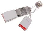 Rear Seat Belt Receivers Buckles 04-06 Vw Phaeton Grey 3D0 857 739. Fixed Price $32.99.