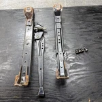 Used Oem 1981-1985 Toyota Land Cruiser BJ60 FJ60 Driver Seat Rail W/ Hardware. Fixed Price $80.00.