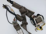 2004 Hyundai Santa Fe Driver Front Seat Belt Retractor Buckle 88830-26600TI Tan. Fixed Price $59.89.