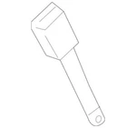 Genuine Nissan Buckle 86842-9TB8A. Fixed Price $55.60.