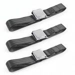 Ford Truck 1967 - 1979 Airplane 2PT Charcoal Lap Bucket Seat Kit Belts. Fixed Price $69.50.