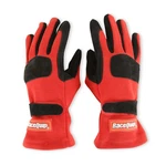 Racequip Racing Gloves 355013; SFI-5 Medium 3.3/5 Double Layer Red. Fixed Price $59.99.