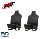 1970 1972 Vw Volkswagen Bug Beetle Front Seat Upholstery- Black Basket Weave. Fixed Price $261.92.