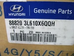 Hyundai 88820-3L610-X6QQH Front Right Seat Belt Assembly. Fixed Price $129.97.