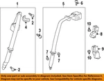Gm Oem 13-19 Ats,cts Restraint Systems Rear Seat Belts-buckle 19330995. Fixed Price $52.20.