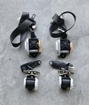 09-17 Infiniti FX35 FX37 FX50 QX70 Black Front Rear Seat Belt Set Of 4. Fixed Price $279.95.