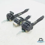 09-11 Bmw 335I M3 E90 Rear Left Center Right Seat Belt Retractor Black Set Oem. Fixed Price $139.99.