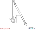 Volkswagen 09-25 Tiguan Seat Belt Lap And Shoulder 5N1857705DRAA. Fixed Price $159.75.