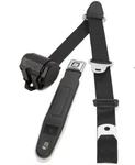Sunburst 3 Point Retractable Black Seat Belt Kit Classic Musclecar Hotrod. Fixed Price $129.95.