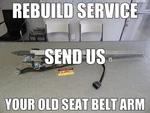 W124 300CE E320 Coupe Convertible Seat Belt Arm Retractor Track Mercedes. Fixed Price $499.99.